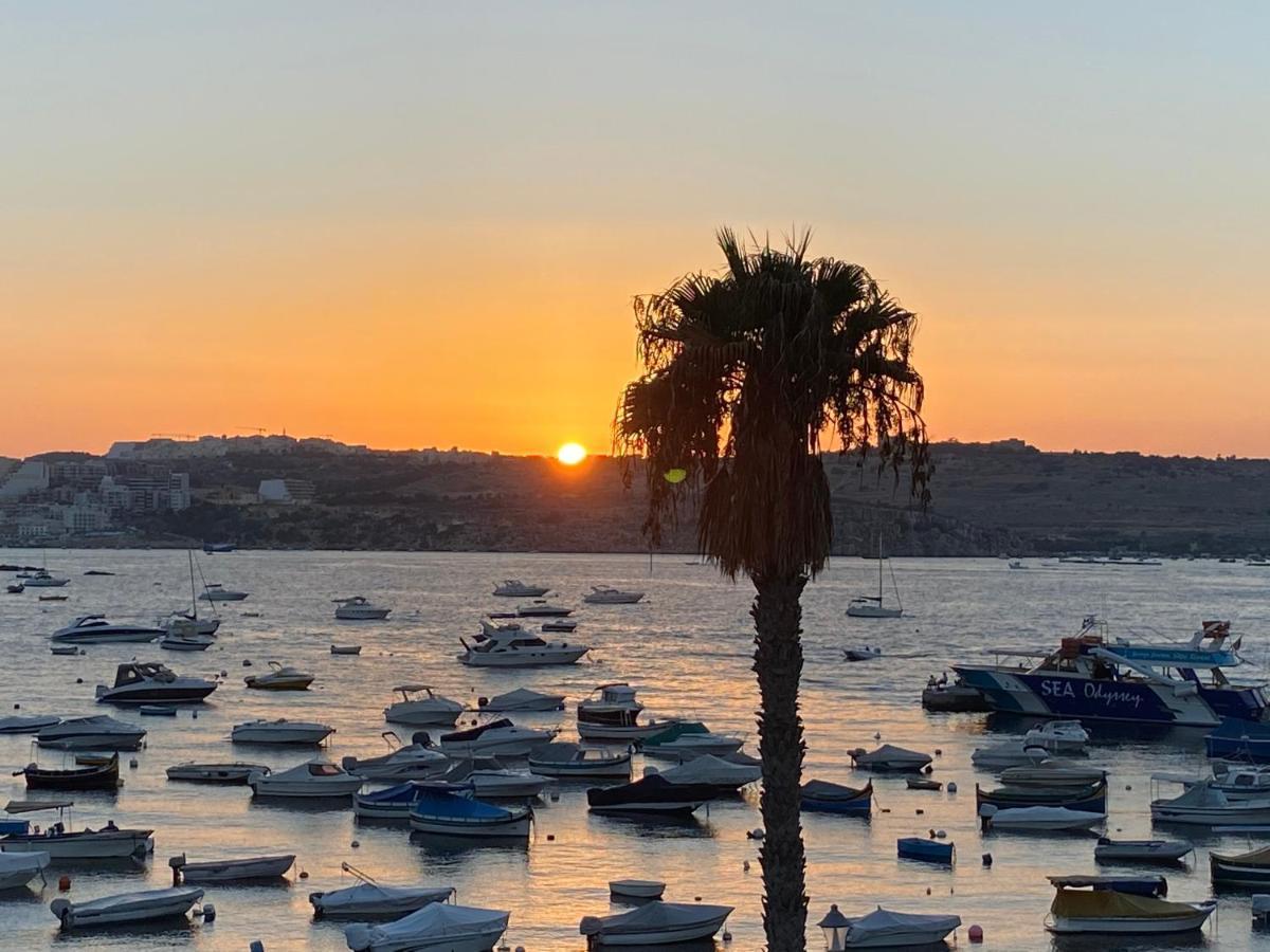 Bugibba Sunrise View Modern Apartment خليج سانت بول المظهر الخارجي الصورة